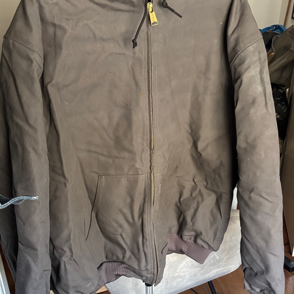 Carhartt Charcoal Grey Work Jacket